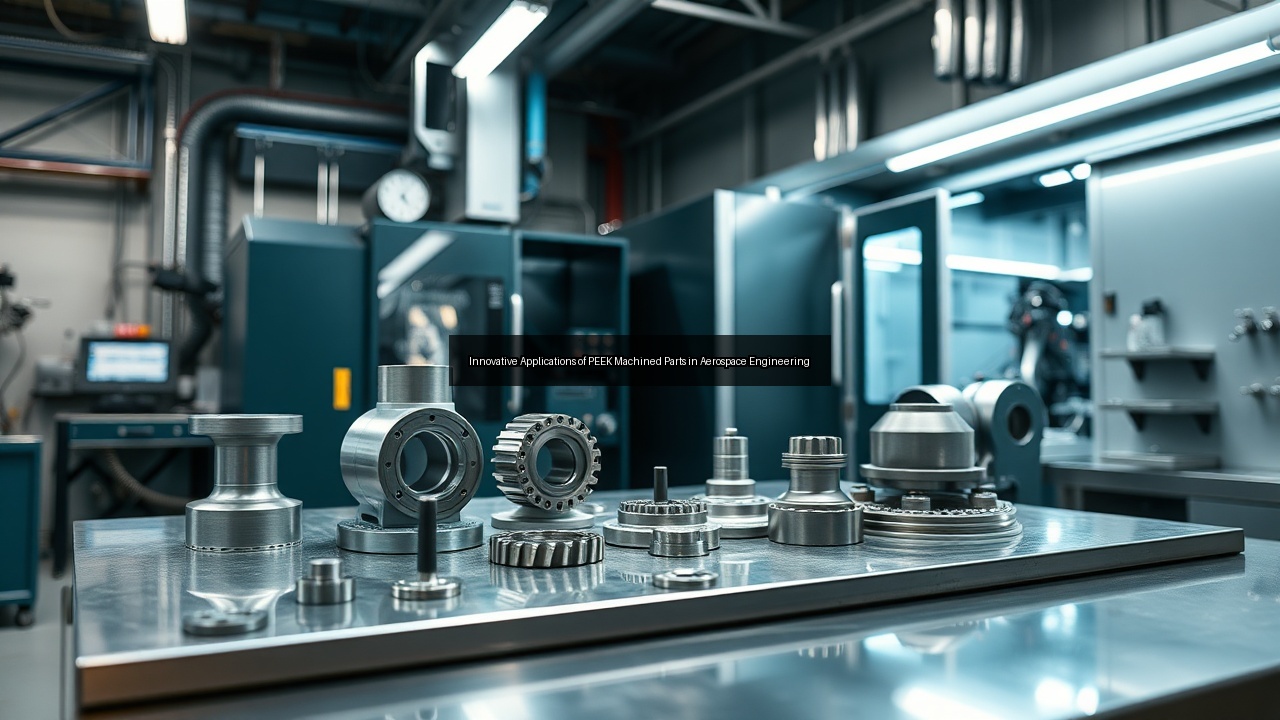 machining machining in PEEK fixture machined PEEK part zinc